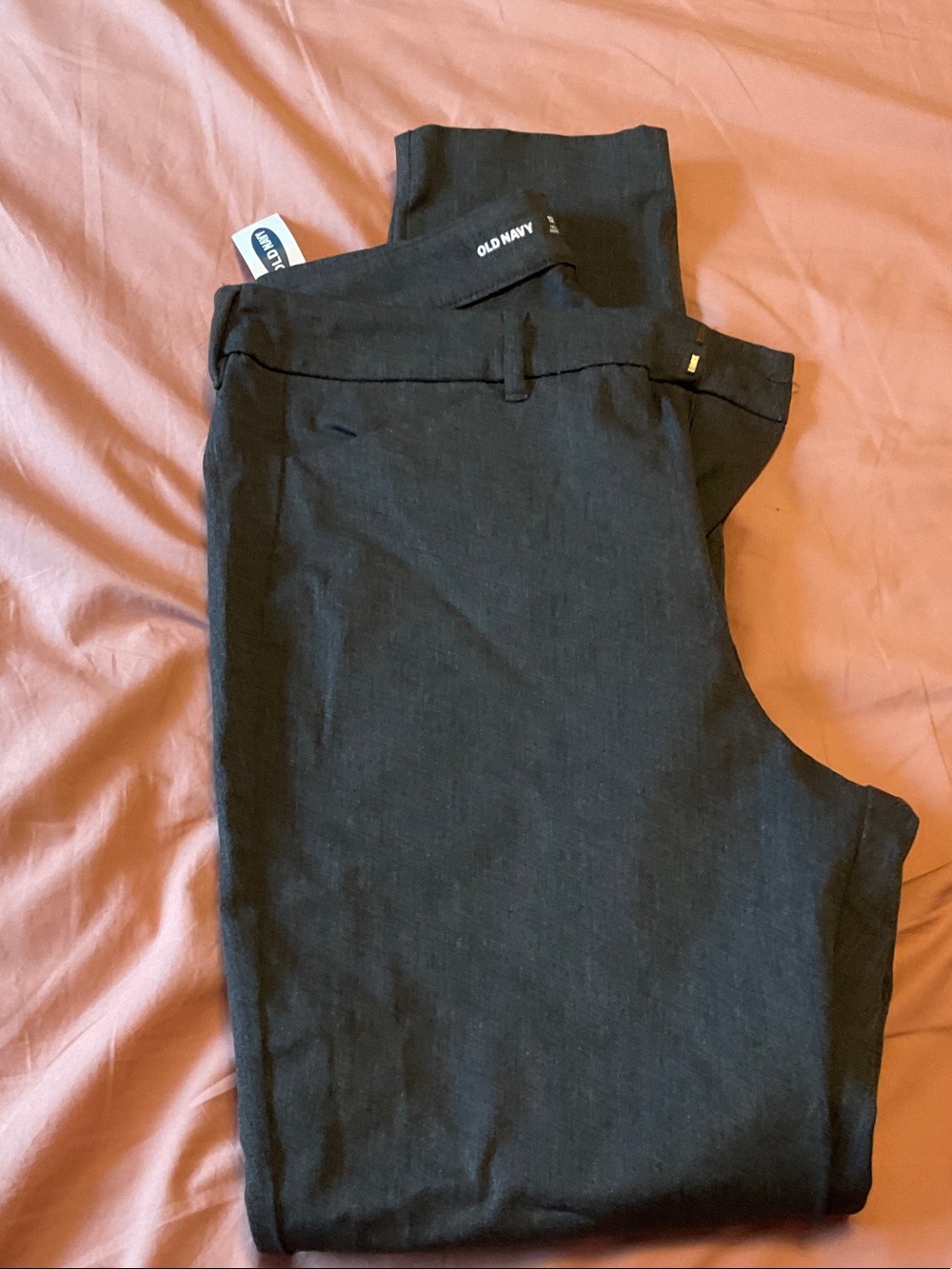 Old Navy Black Charcoal High Rise Pixie Pant